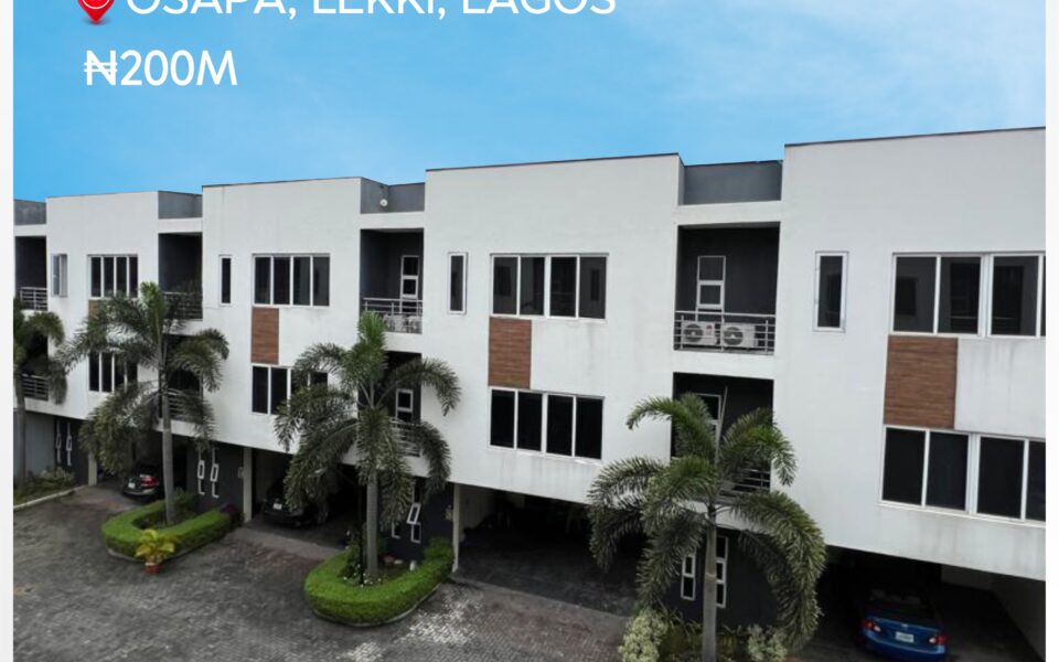 3bedroom duplex for sale