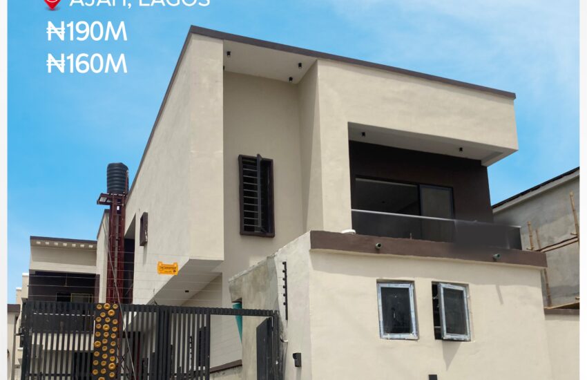 Properties with governor consent for sale In Ajah, Lagos.