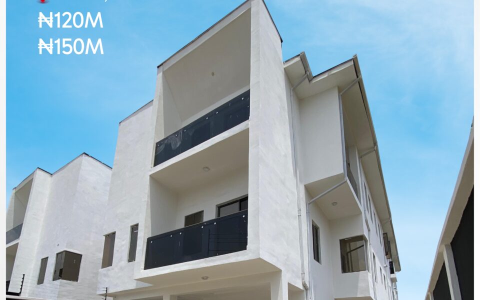 3 and 4 bedroom duplex in Ajah Lagos