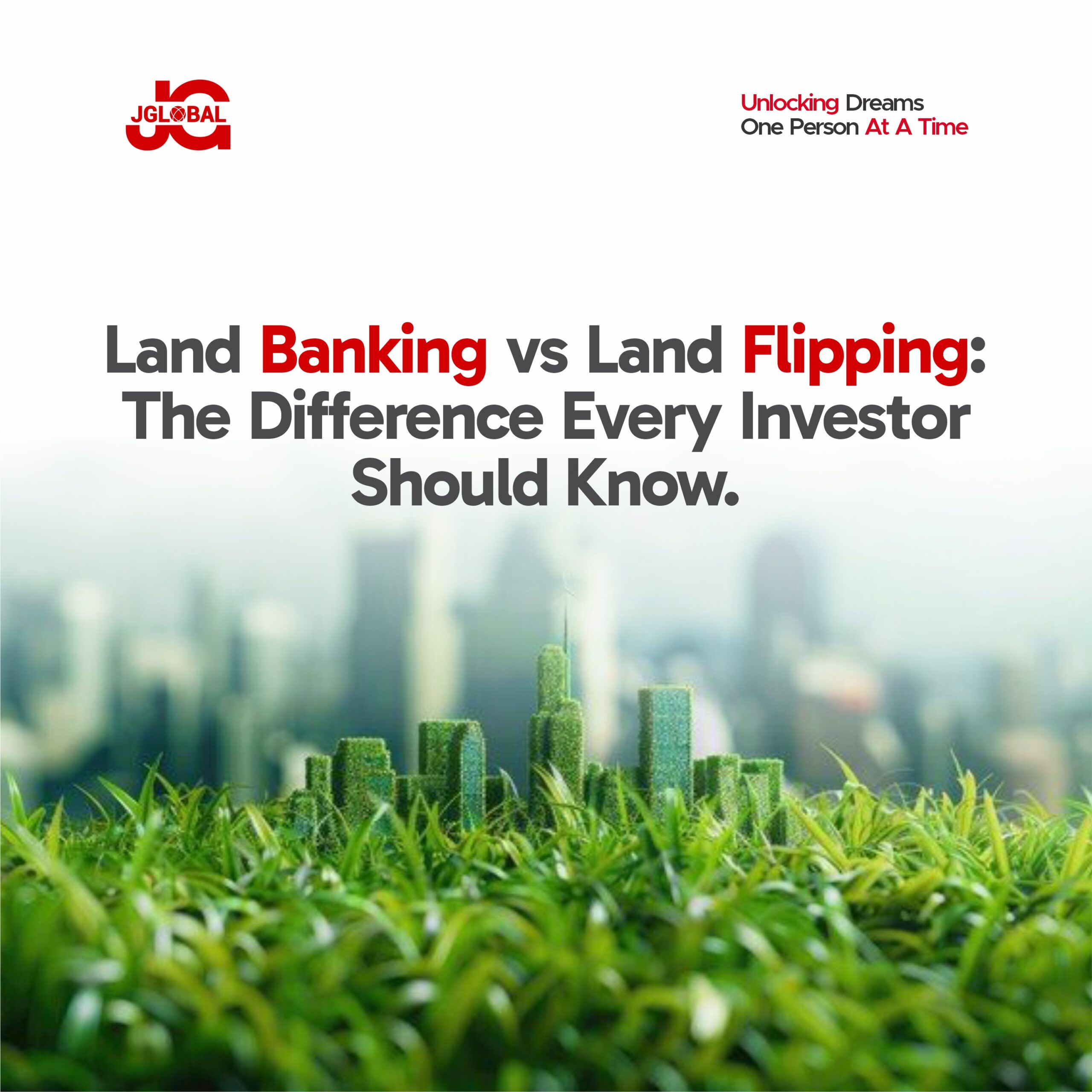 Land banking and Land flipping