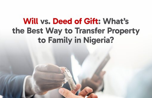 the best way to transfer property to family in Nigeria